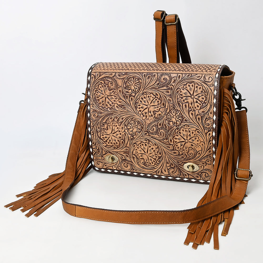 American Darling Cross Body I Hand Tooled Genuine Leather Women Bag Western Handbag Purse