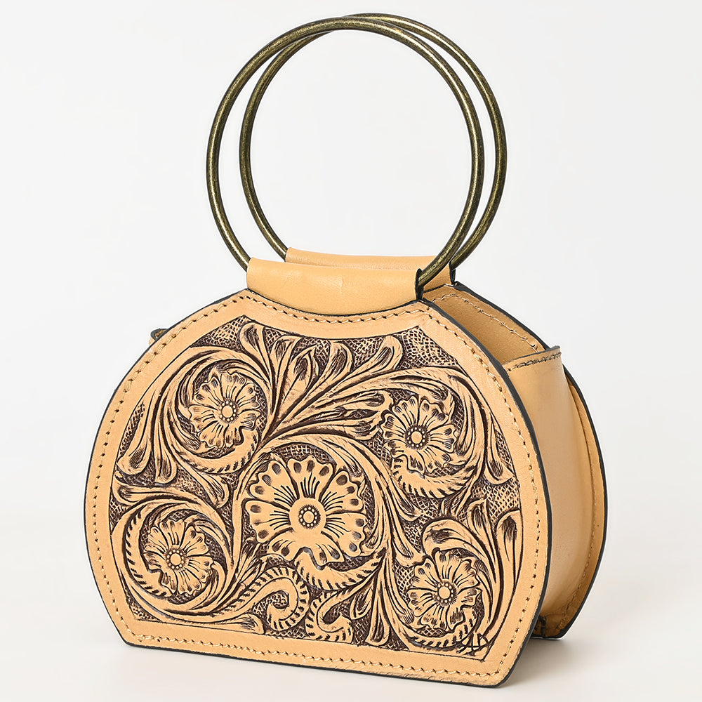 American Darling Clutch Beautifully Hand Tooled Genuine Leather Women Bag Western Handbag Purse