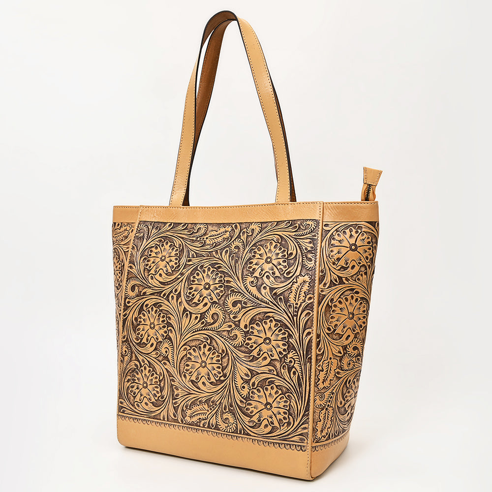 American Darling Tote Hand Tooled Genuine Leather Women Bag Western Handbag Purse | Travel Bags