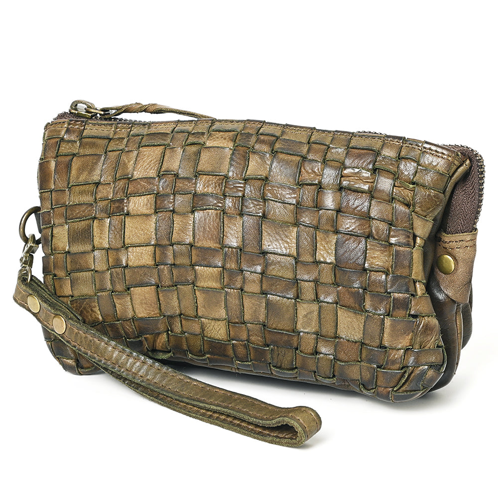 Never Mind Nmbgm122C Clutch Vintage Handmade Genuine Cowhide Leather Women Bag WesternåÊHandbagåÊPurse