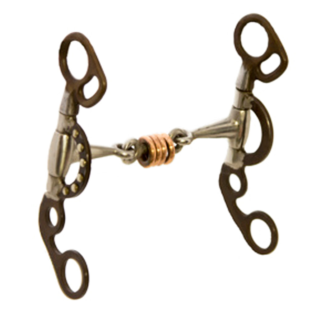 Hilason Good Water Dog Bone Bit GS ON 5-1/2"Cheeks,5-1/4"Mouth