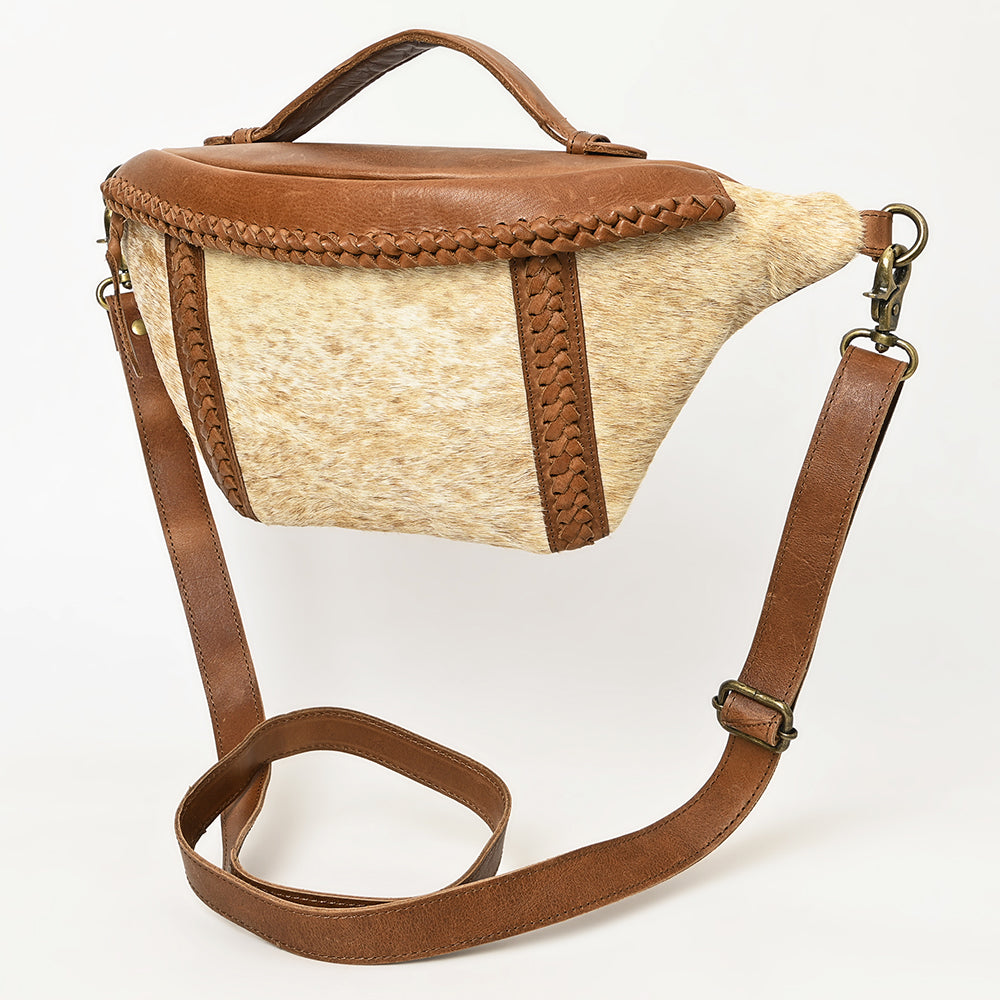 American Darling Fanny Pack Hair On Genuine Western Leather Women Bag