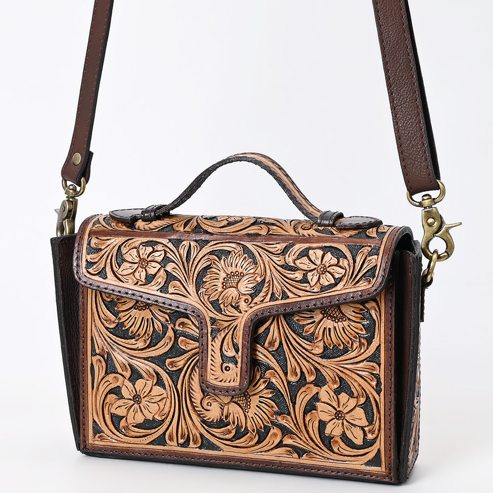 American Darling Cross Body I Hand Tooled Genuine Leather Women Bag Western Handbag Purse