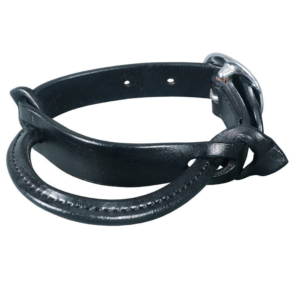 HILASON Horse Saddle Safety Leather Night Latch Adjustable Handle | Horseback Riding Security Equestrian