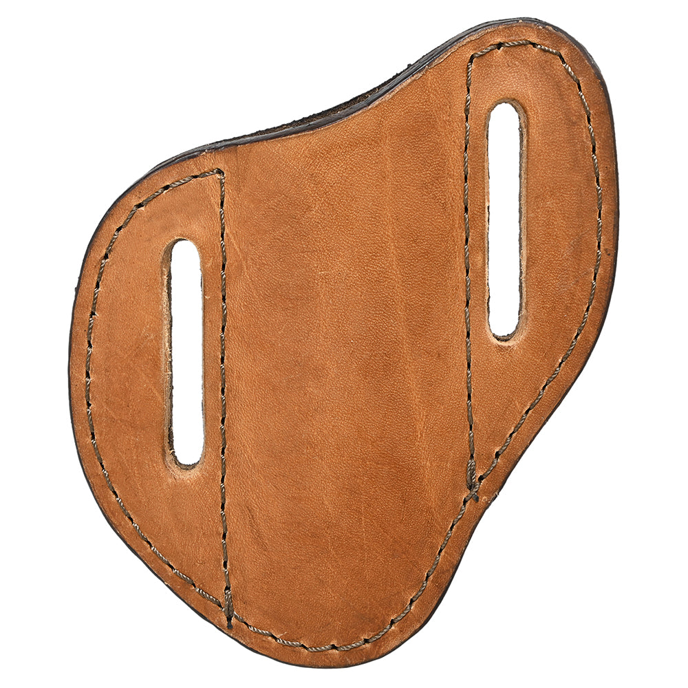 Hilason Leather Angled Knife Scabbard Sheath Cover Floral Tooled