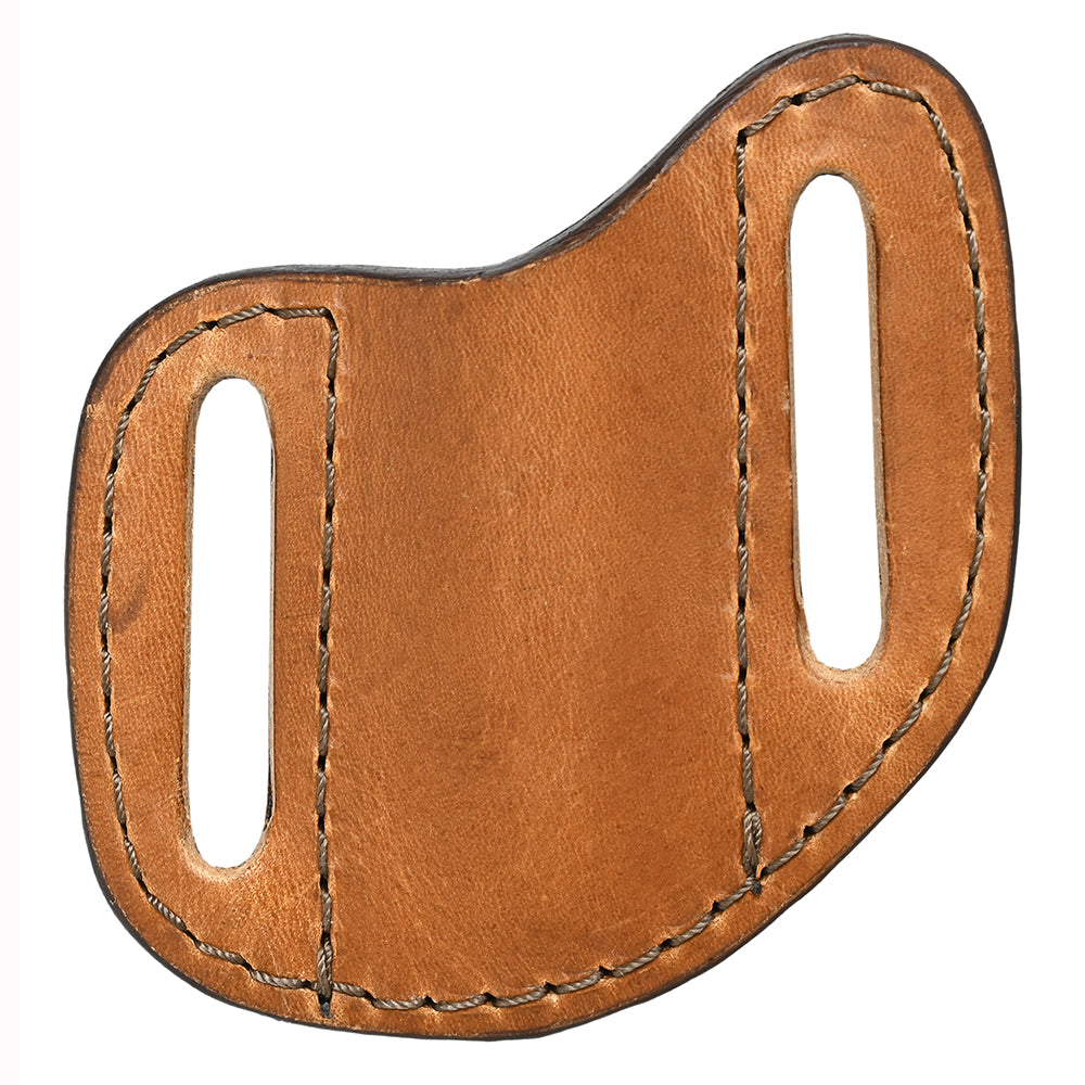 Hilason Leather Angled Knife Scabbard Sheath Cover Floral Tooled