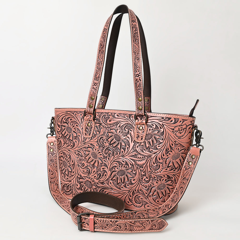 American Darling Tote Hand Tooled Genuine Leather Western Women Bag Handbag Purse | Travel Bags College Casual