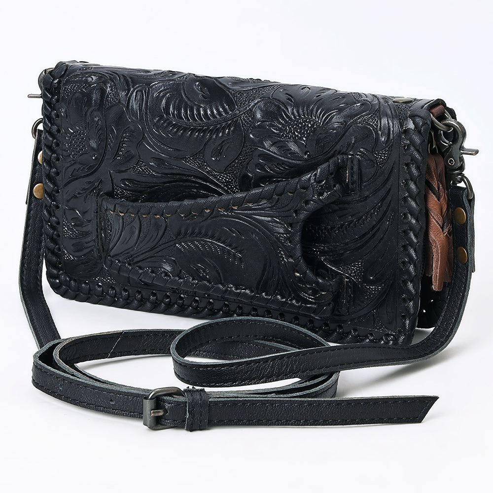 American Darling Clutch Hand Tooled Genuine Leather Women Bag Western Handbag Purse