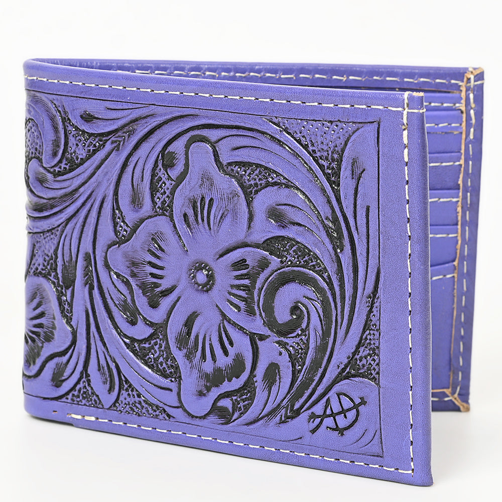 American Darling Wallet Hand Tooled Genuine Leather Western Women | Wristlet Travel Clutch for