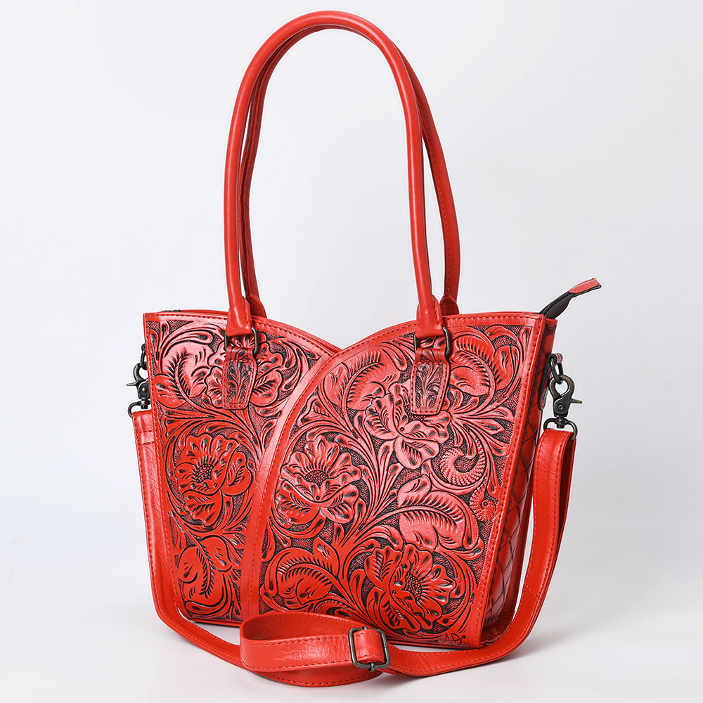 American Darling Tote Hand Tooled Genuine Leather Women Bag Western Handbag Purse| Bag| Travel