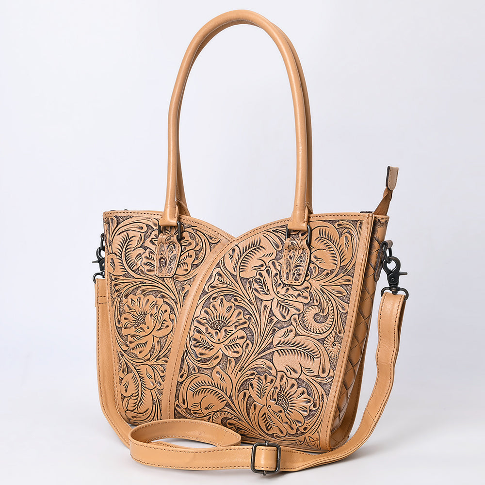 American Darling Tote Hand Tooled Genuine Leather Women Bag Western Handbag Purse| Bag| Travel