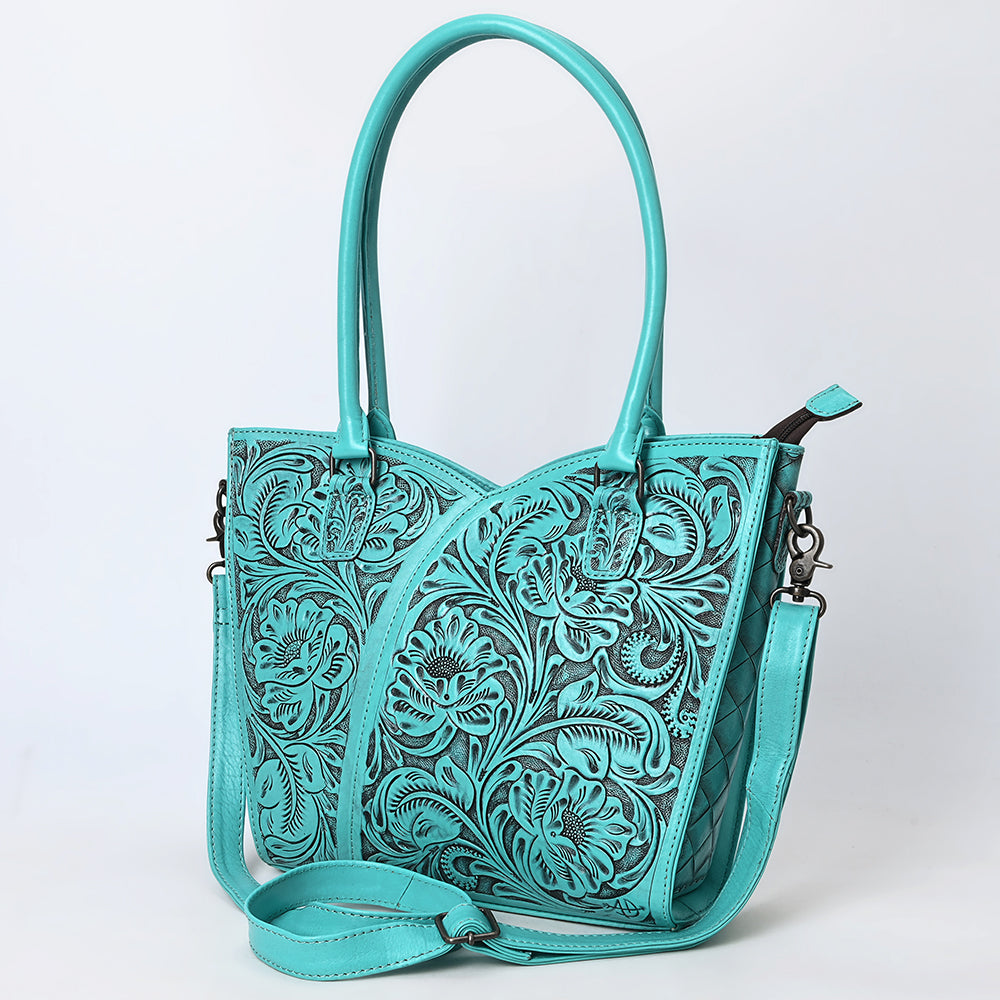 American Darling Tote Hand Tooled Genuine Leather Women Bag Western Handbag Purse| Bag| Travel