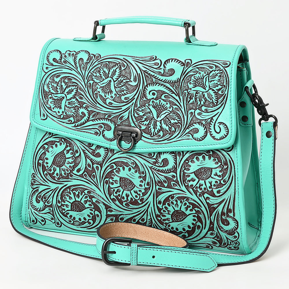 American Darling Tote Hand Tooled Genuine Leather Women Bag Western Handbag Purse | Travel Bags