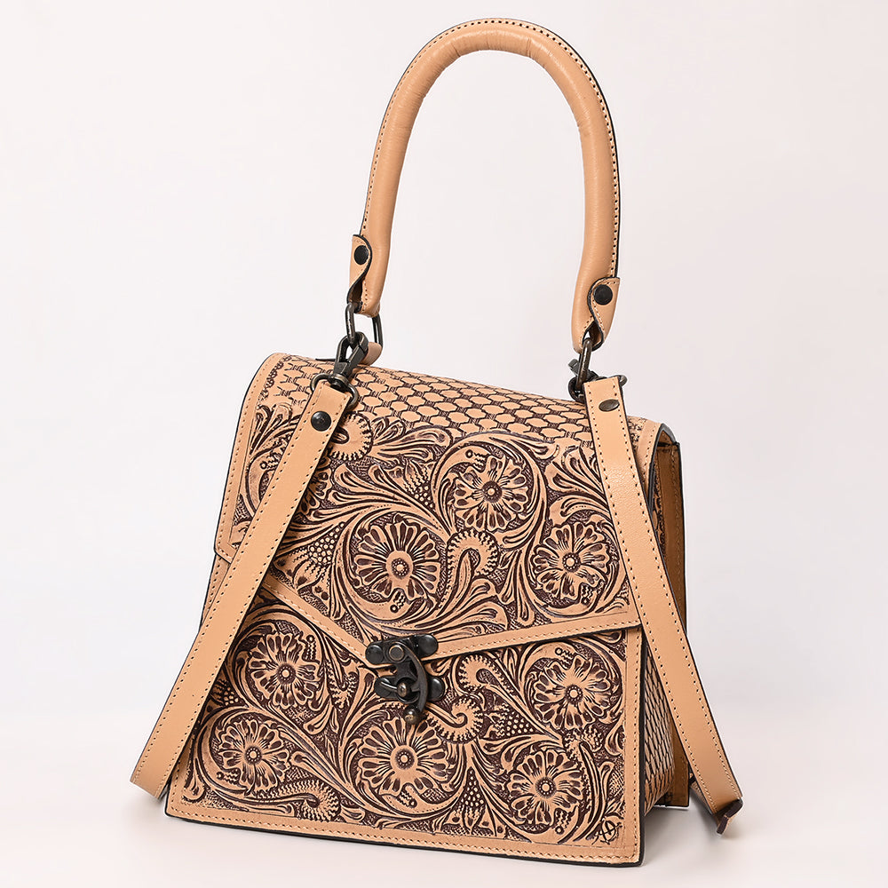 American Darling Tote Hand Tooled Genuine Leather Women Bag Western Handbag Purse | Travel Bags
