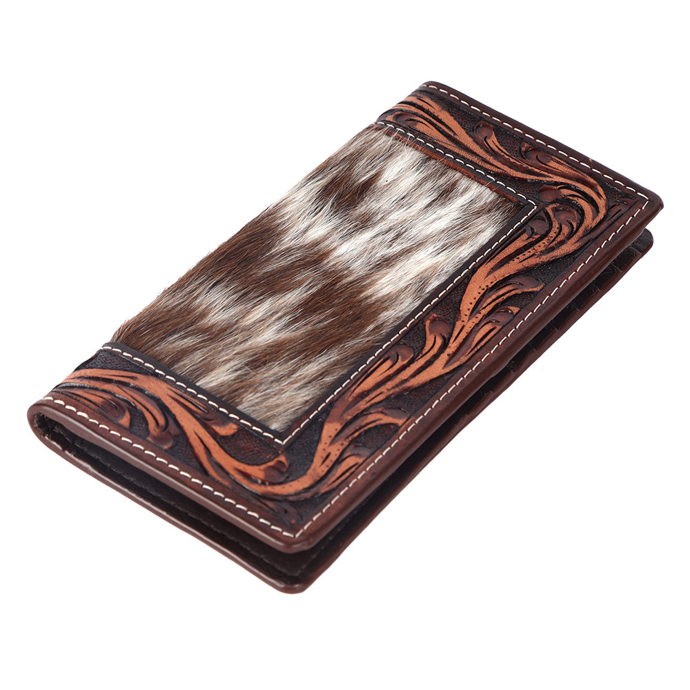 BAR H EQUINE Genuine Leather Rodeo - Bifold & Trifold Wallet For Men Women