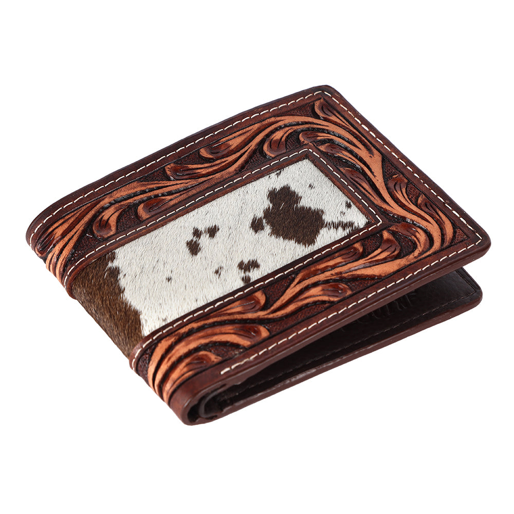 BAR H EQUINE Genuine Leather Rodeo - Bifold & Trifold Wallet For Men Women