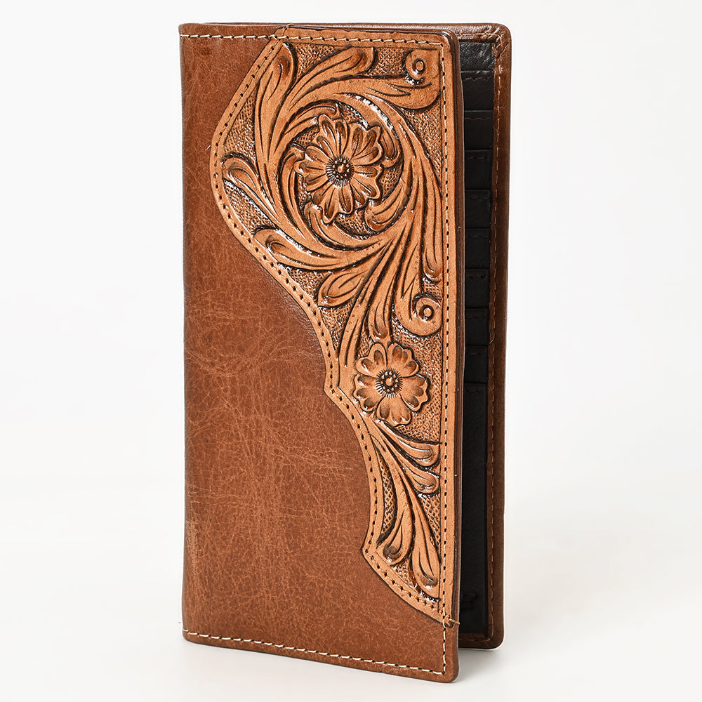BAR H EQUINE Genuine Leather Rodeo - Bifold & Trifold Wallet For Men Women