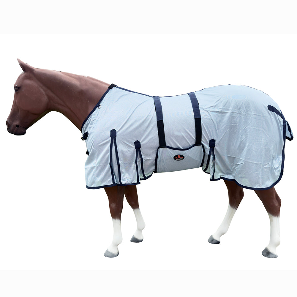 HILASON Horse Fly Sheet - Summer Spring UV Protection Mesh Bug Mosquito FlySheet for Horses | Fly-Sheet
