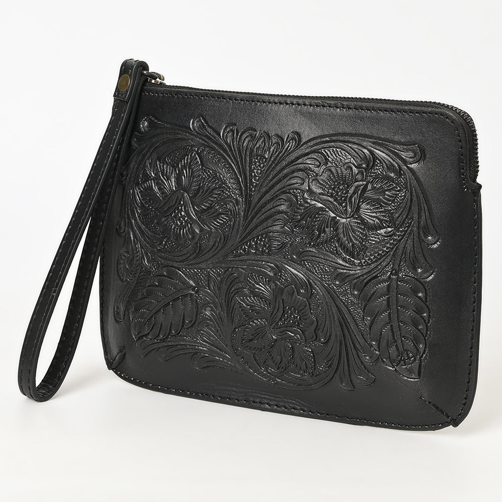 American Darling Coin Purse Hand Tooled Genuine Leather Western Women Bag | Handbag Wallet Purses for