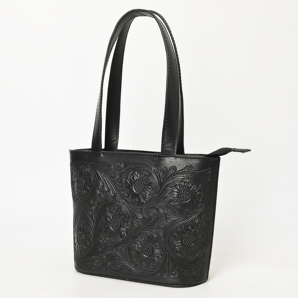 American Darling Tote Hand tooled Genuine Suede Leather Women Bag Western Handbag Purse | Travel Bags