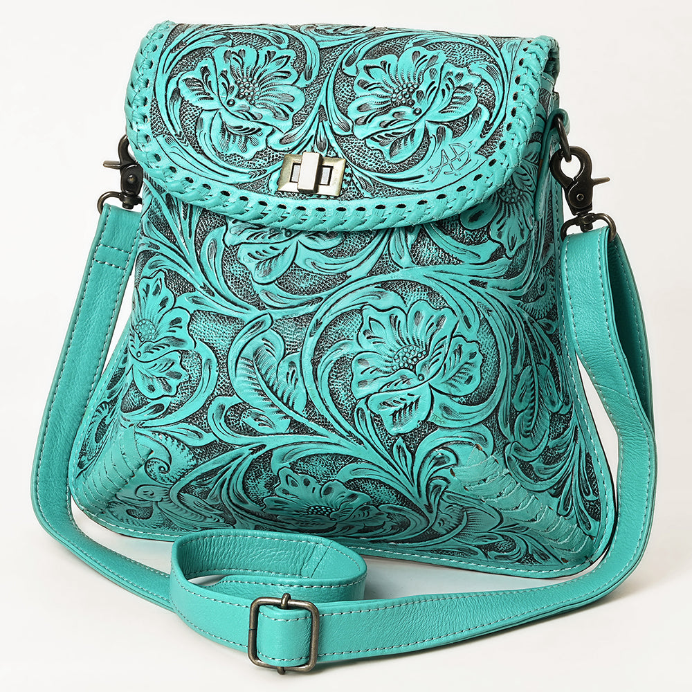 American Darling Cross Body Hand Tooled Genuine Leather Western Women Bag | Handbag Purse Crossbody for Cute