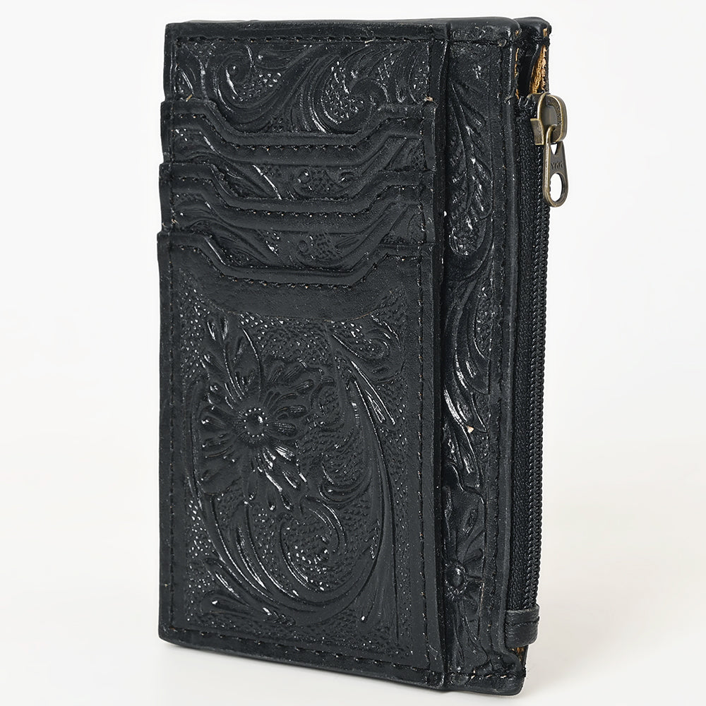 American Darling Card Holder Hand Tooled Genuine Leather | Business Credit