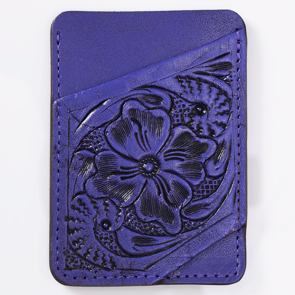 American Darling Card Holder Hand Tooled Genuine Leather | Business Credit