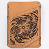 American Darling Card Holder Hand Tooled Genuine Leather | Business Credit