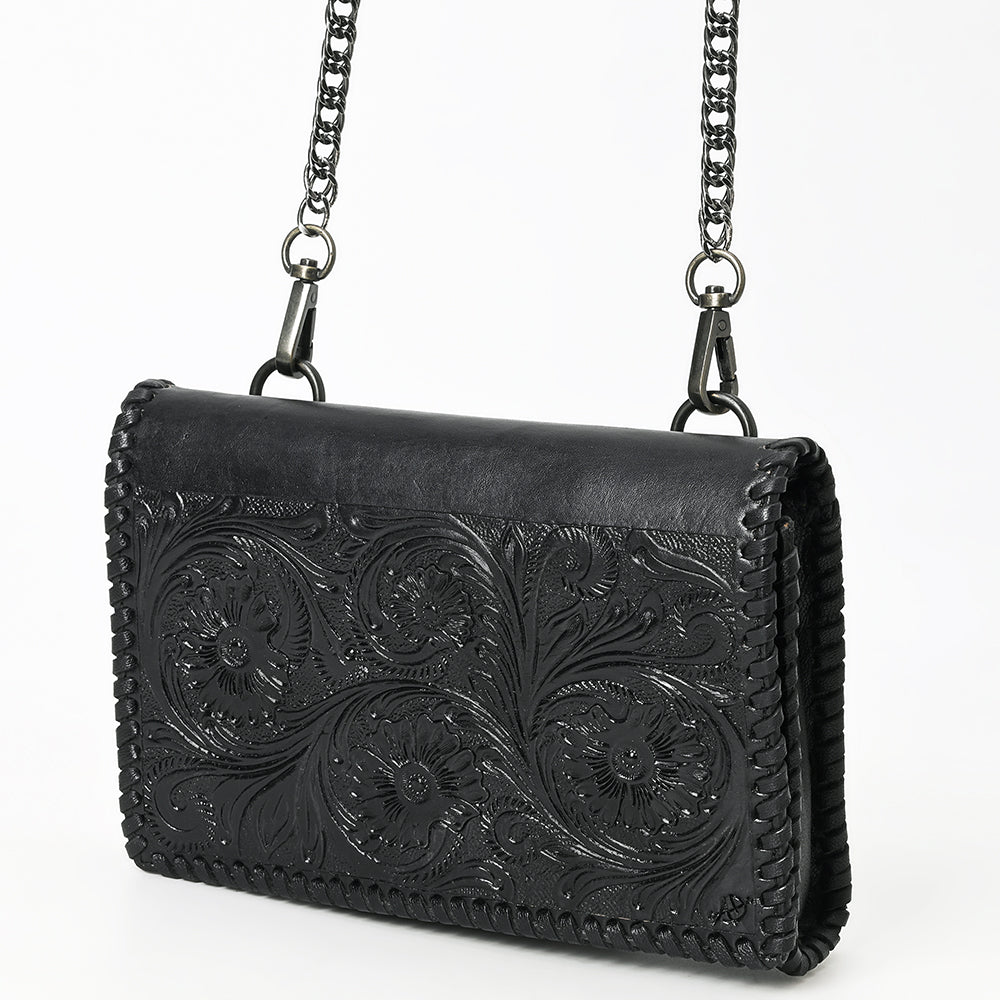 American Darling Wallet Hand Tooled Genuine Leather Women Bag Western Handbag | Travel