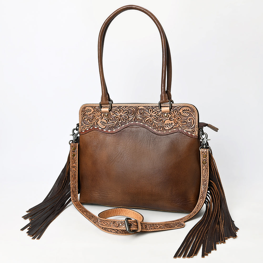 American Darling Tote Hand Tooled Genuine Western Leather Women Bag | Travel Bags College Casual