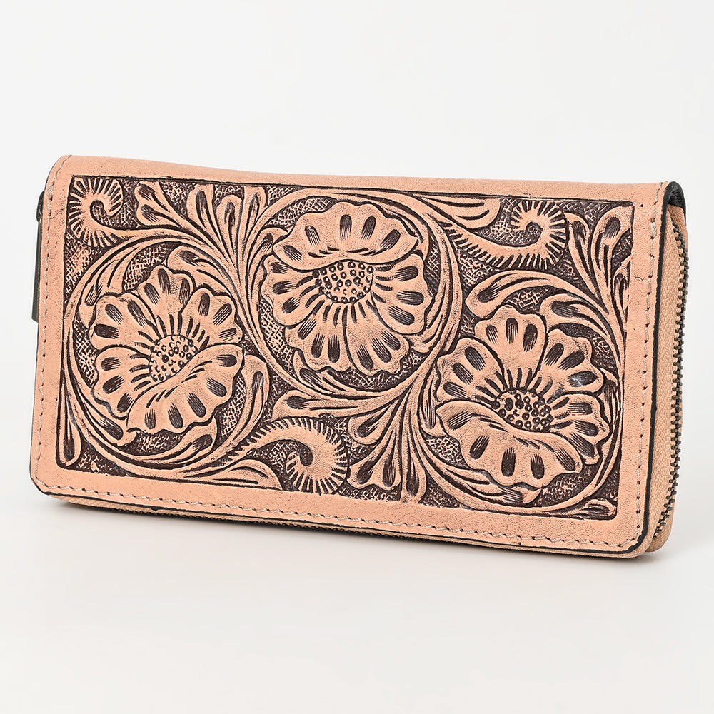 American Darling Wallet Hand Tooled Genuine Leather Women Bag Western Handbag Purse | Womens Handbags |Leather