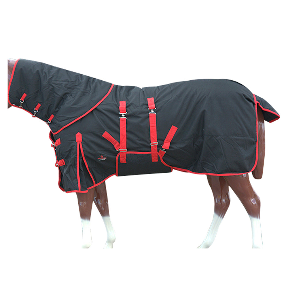 HILASON 1200D Waterproof Winter Horse Blanket Neck Cover Belly Wrap-78 Inches | Horse Blanket | Horse Blankets for Winter Waterproof | Horse Turnout Blanket | Horse Turnout