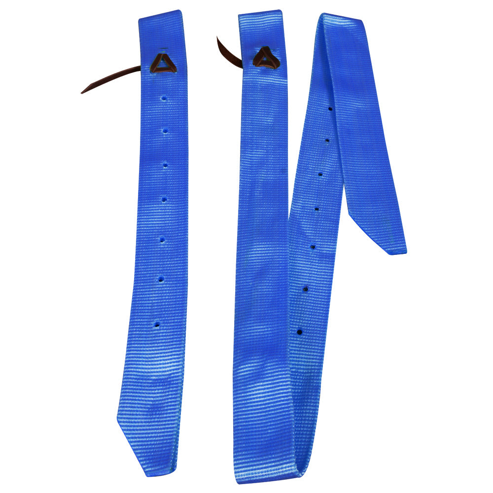 HILASON Premium Single Nylon Cinch Tie Strap and Off Billet Set | Saddle