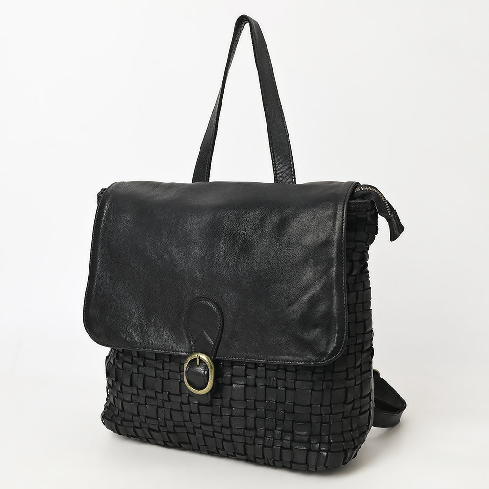 Never Mind Nmbgm115B Vintage Handmade Genuine Cowhide Leather Women Bag Western Handbag Purse