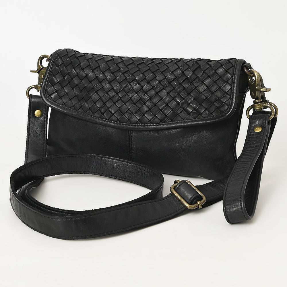 Never Mind Nmbgm155A Small Crossbody Vintage Handmade Genuine Cowhide Leather Women Bag Western Handbag Purse