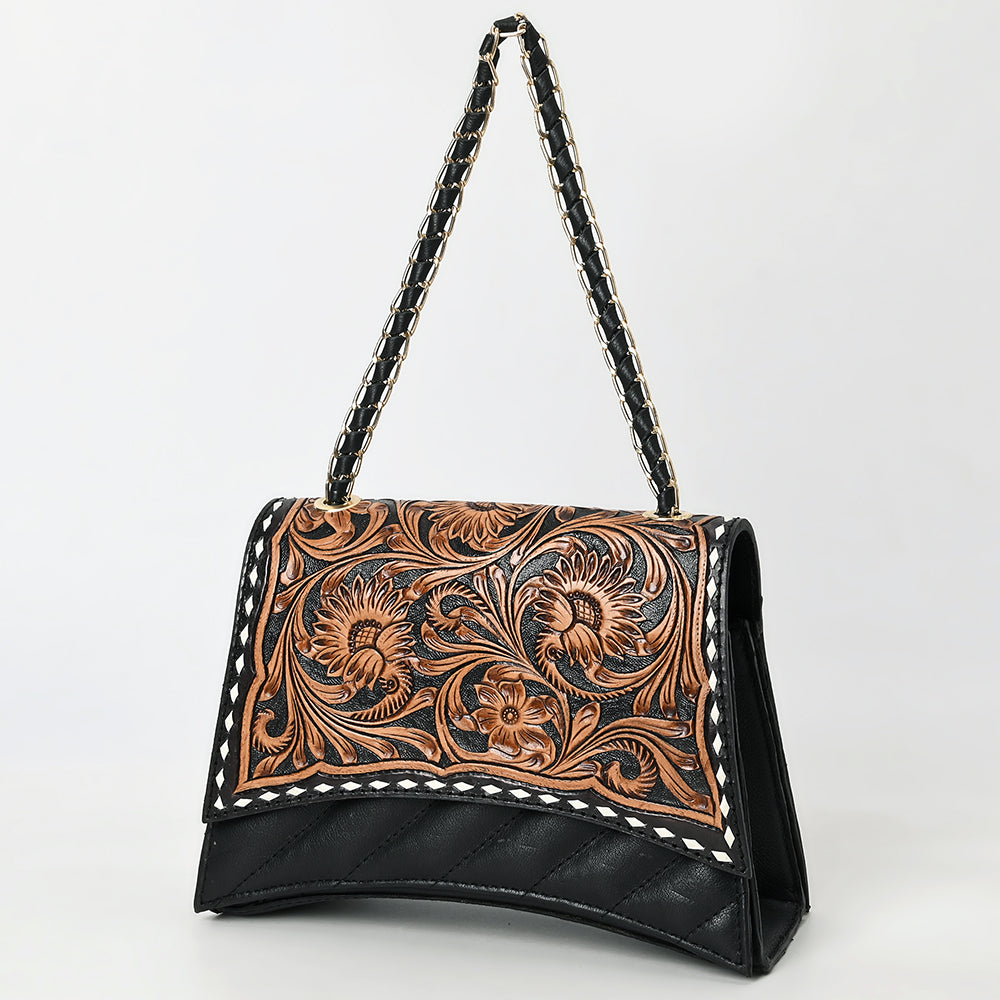 American Darling Crossbody Hand Tooled Genuine Leather Women Bag Western Handbag Purse