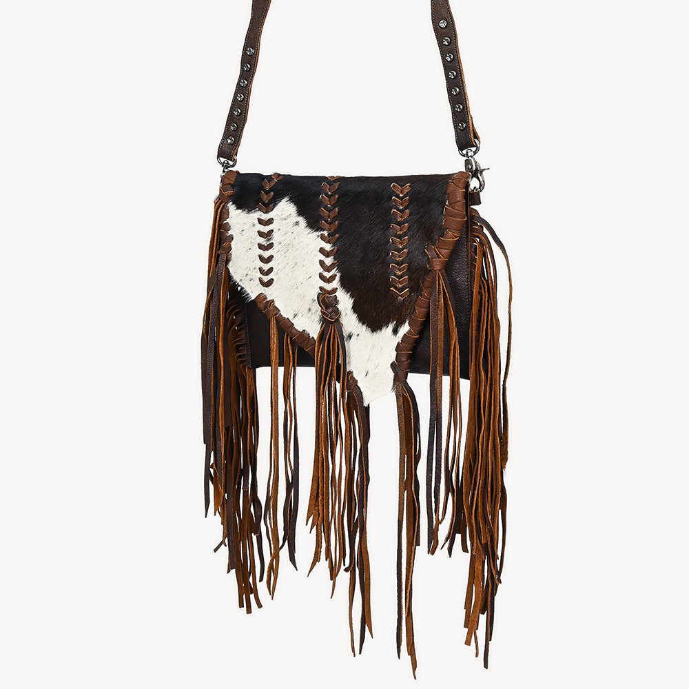 American Darling Cross Body Hair on Genuine Leather Western Women Bag | Handbag Purse Crossbody for Cute