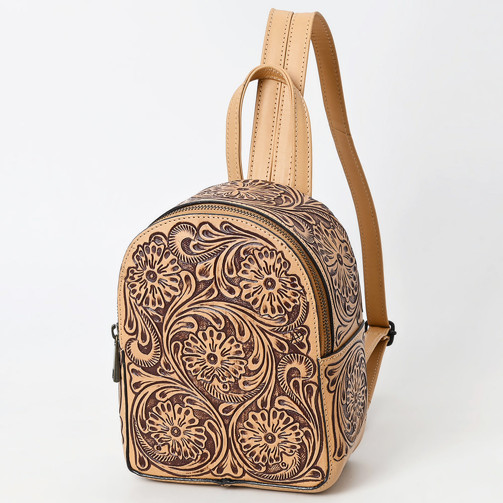 American Darling Backpack Hand Tooled Genuine Leather Women's Bag Western Handbag Purse