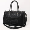 American Darling Duffel Crocodile Embossed Genuine Leather Bag Western Handbag Purse Duffel Weekend TravelBags |Bag for Women