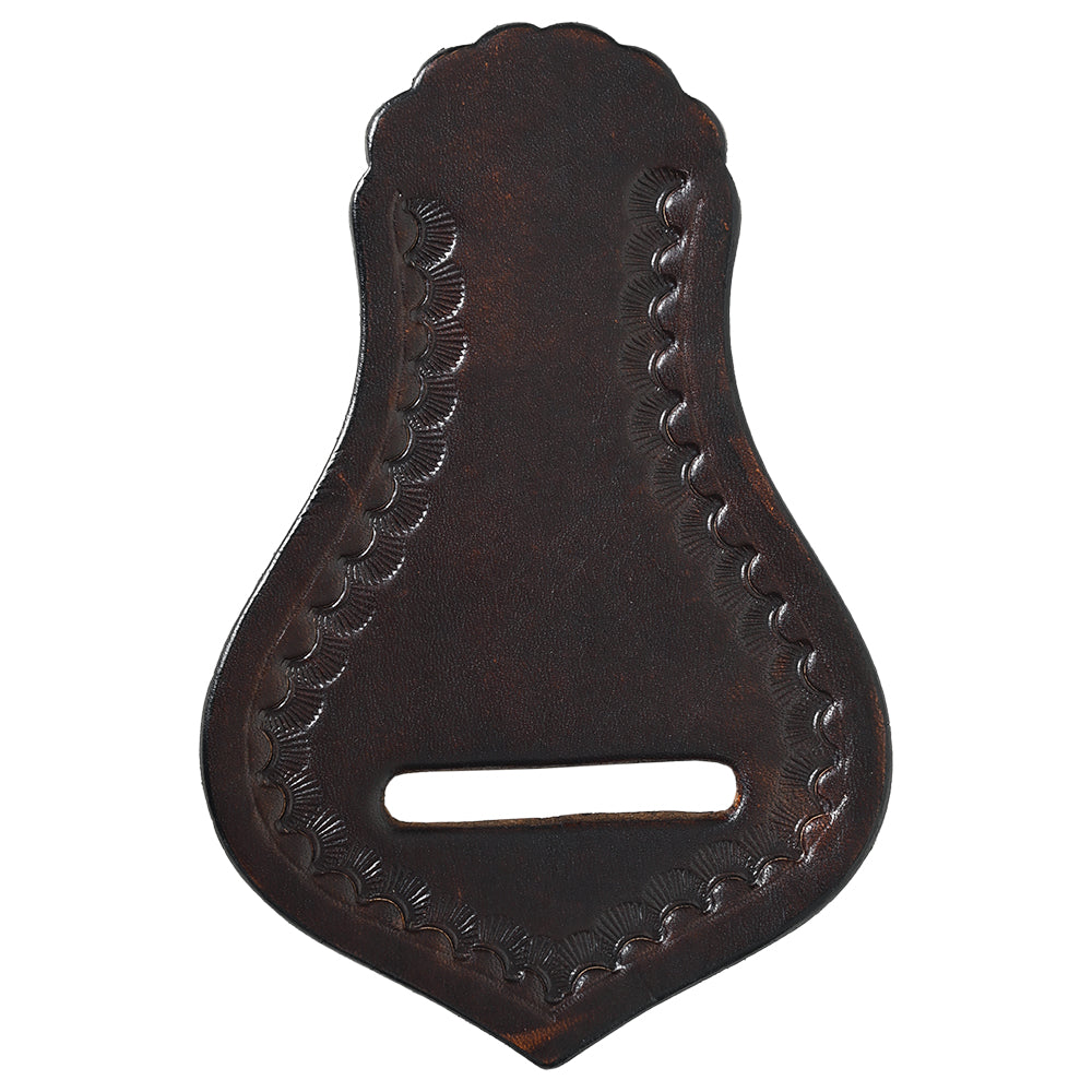 HILASON Western Horse Saddle Repair Cinch Genuine Leather Girth Holder