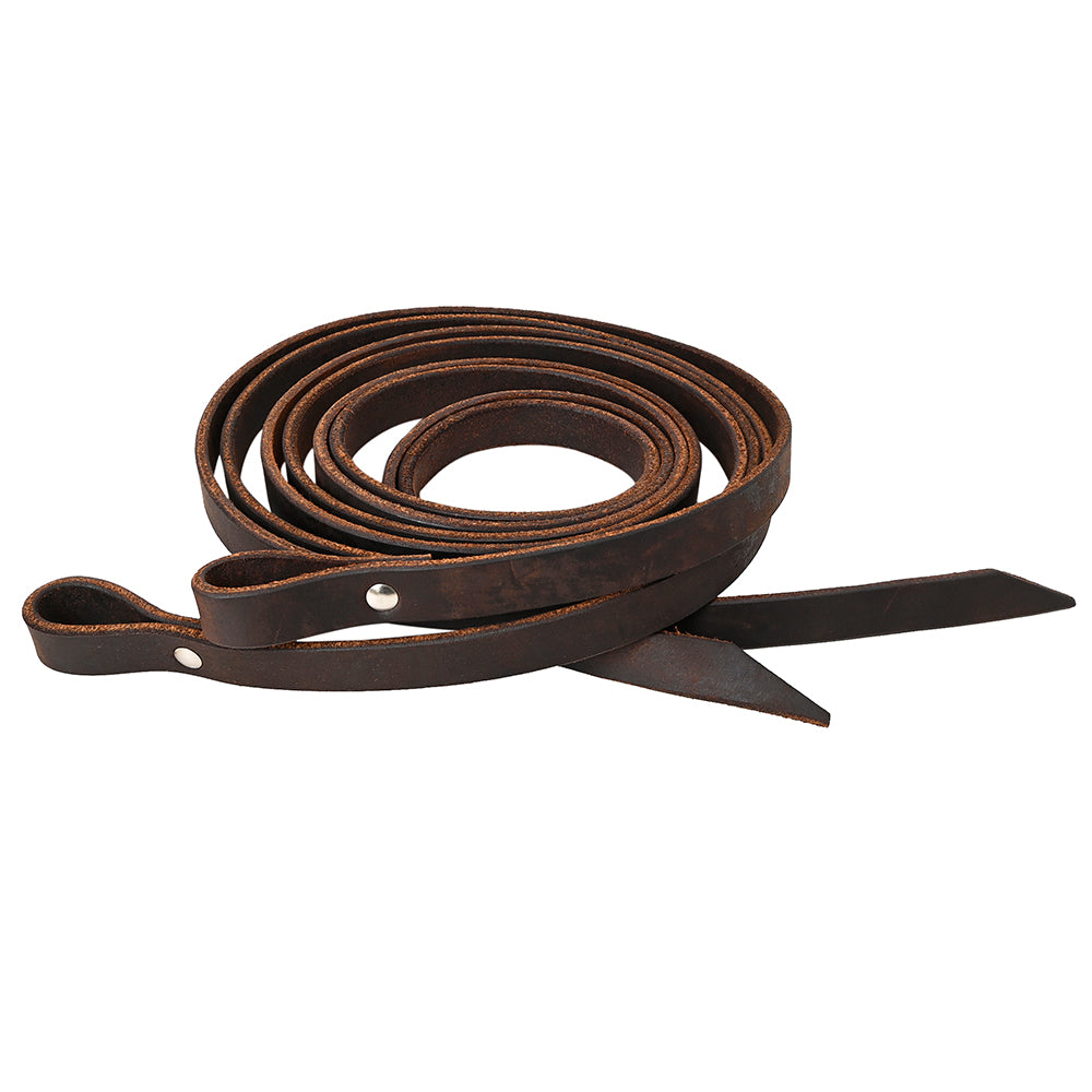 HILASON Western Genuine Leather Horse Split Reins | Riding-Reins Reining-Reins Heavy-Duty-Rein