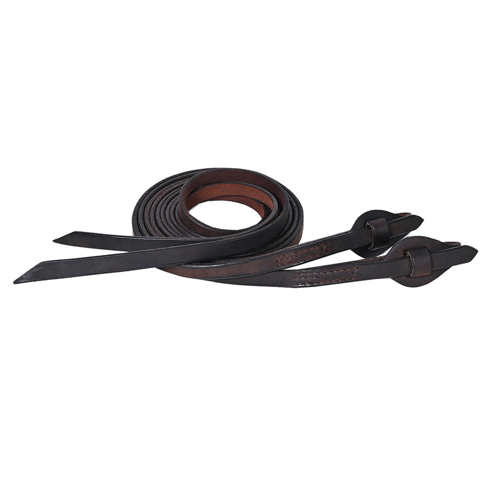 HILASON Western Genuine Leather Horse Split Reins | Riding-Reins Reining-Reins Heavy-Duty-Rein