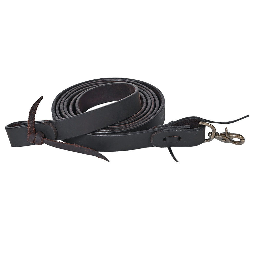 HILASON Western Genuine Leather Horse Split Reins | Riding-Reins Reining-Reins Heavy-Duty-Rein