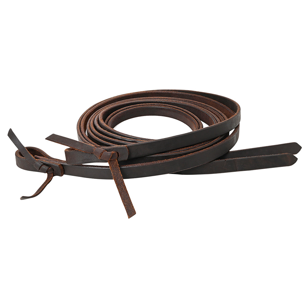 HILASON Western Genuine Leather Horse Split Reins | Riding-Reins Reining-Reins Heavy-Duty-Rein