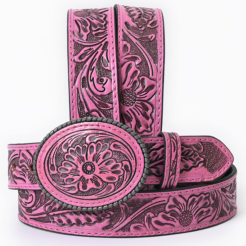 American Darling Beautifully hand tooled Genuine American Leather Belt Men and Women