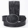 American Darling Belt Beautifully Hand Tooled Leather Unisex | Western Handcrafted