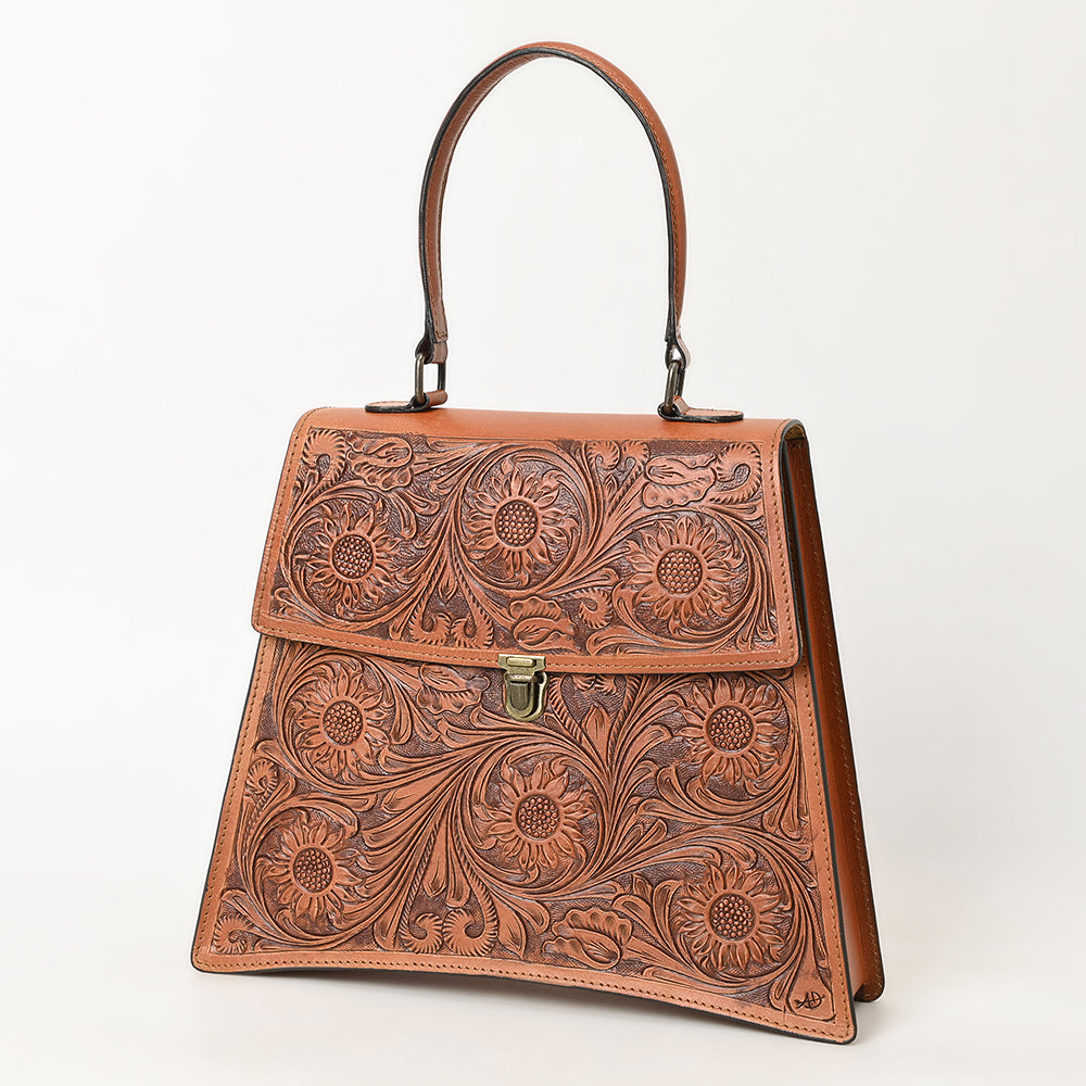 American Darling Tote Hand Tooled Genuine Leather Women Bag Western Handbag Purse | Travel Bags