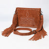 American Darling Cross Body Full Grain Genuine Leather Women Bag Western Handbag Purse | Crossbody for Cute