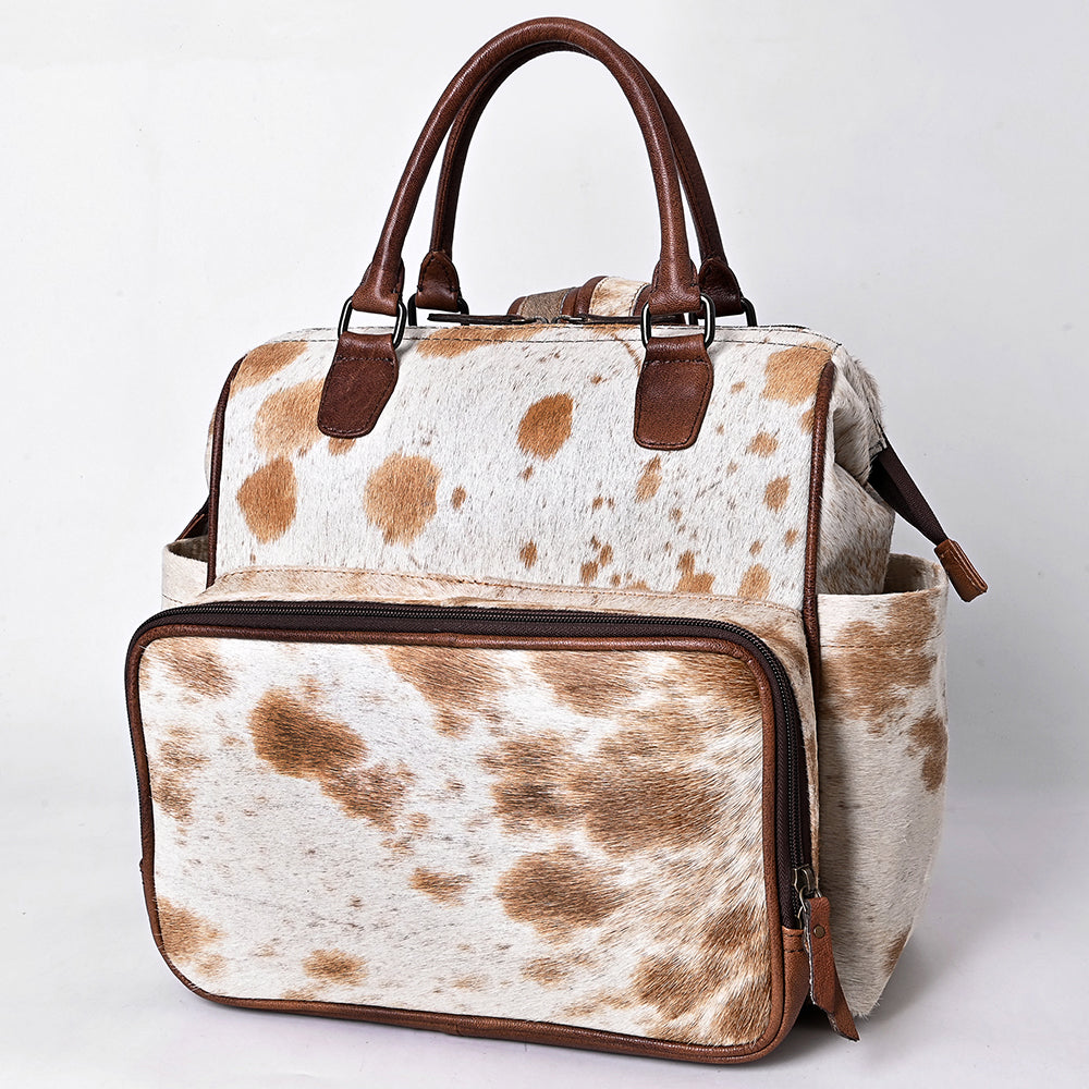 American Darling Backpack Hair On Genuine Leather Women Bag 