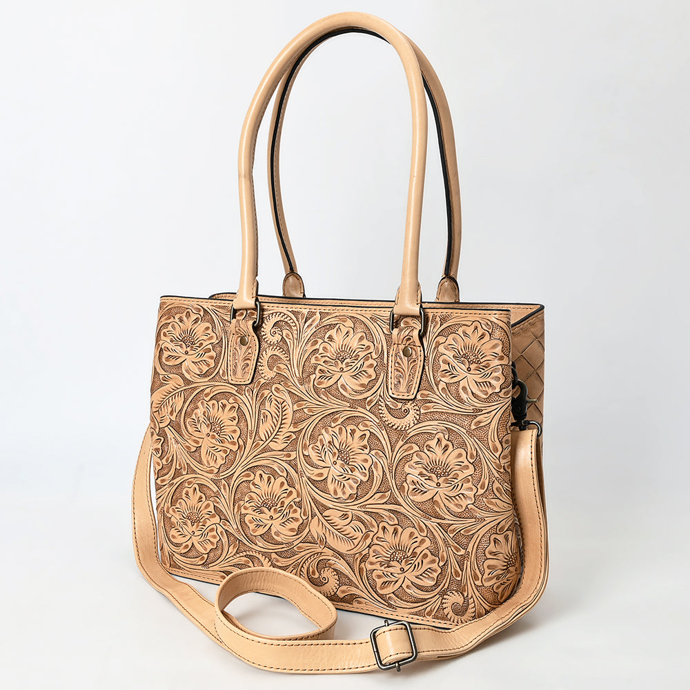 American Darling Tote Hand Tooled Genuine Leather Women Bag Western Handbag Purse | Travel Bags College Casual